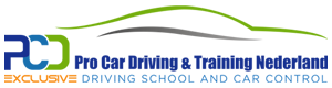 Rijschool pro car driving Logo
